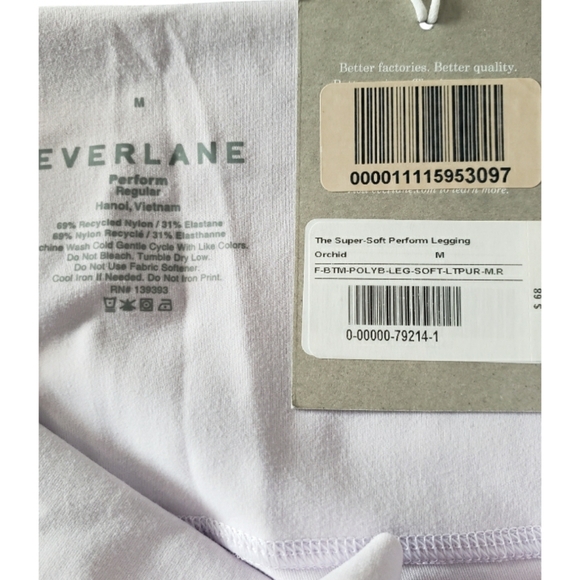 NWT Everlane Super Soft Perform Leggings- M - Picture 3 of 3